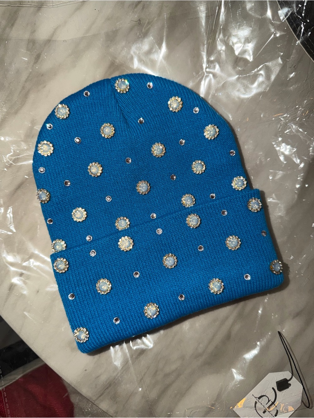 โSapphire Rainโ Beanie